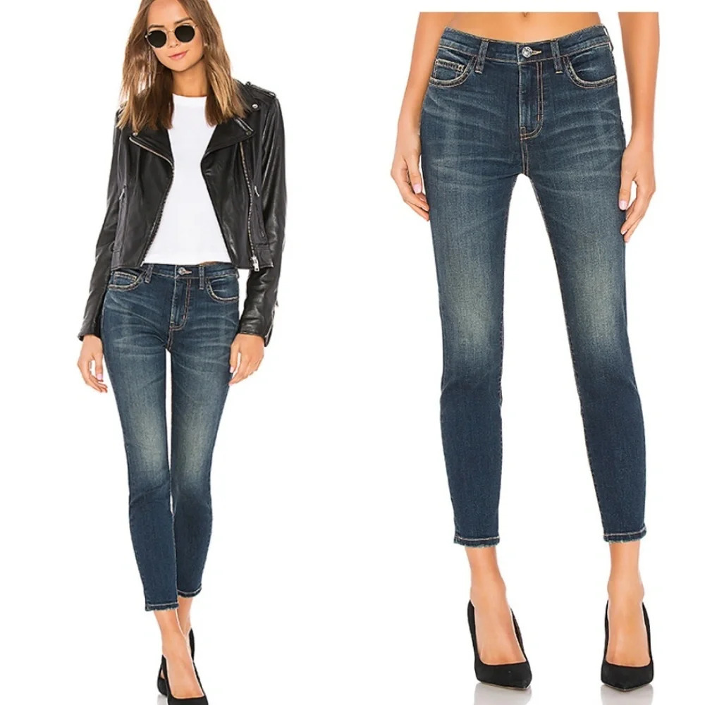 NWT Current/Elliott The Kick Jean in Erwin Wash